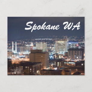 CARTE POSTALE SPOKANE WA