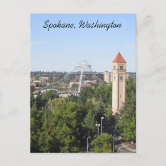 Carte Postale Spokane Washington