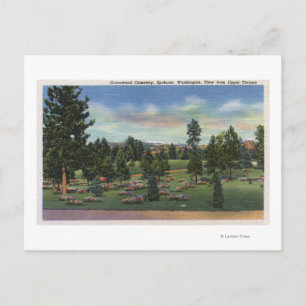 Carte Postale Spokane, Washington - Terrasse supérieure