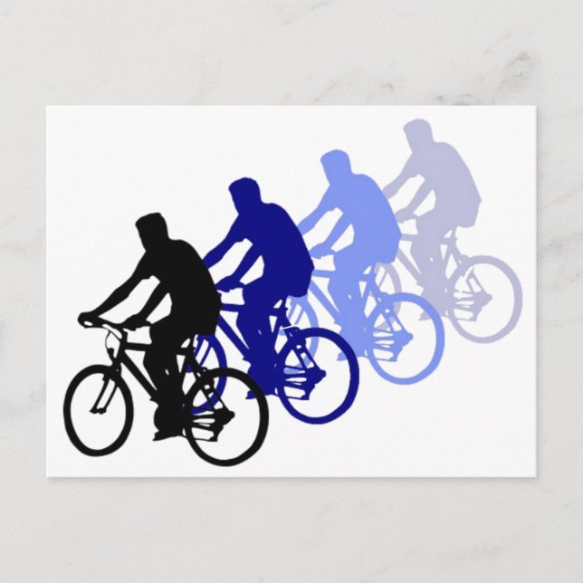 Carte Postale Sport - Vélo, Vélo, Vélo (Devant)