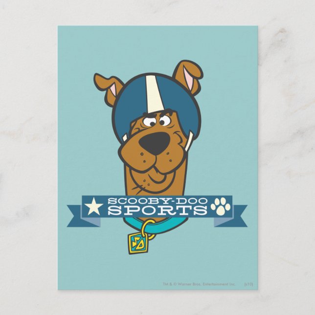 Carte Postale Sports Scooby-Doo (Devant)