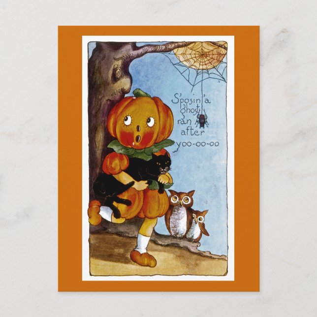 Carte Postale S'posin' a Ghost courait après Yoo-oo-oo ! (Devant)
