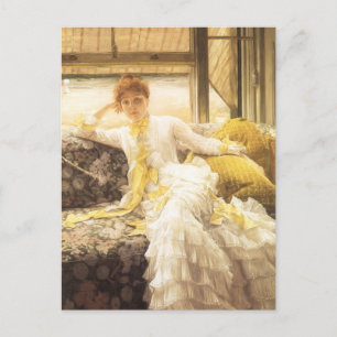 Carte Postale Spring (Balnéaire) par James Tissot, Vintage Portr