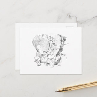 Carte Postale Spring Bee Postcard
