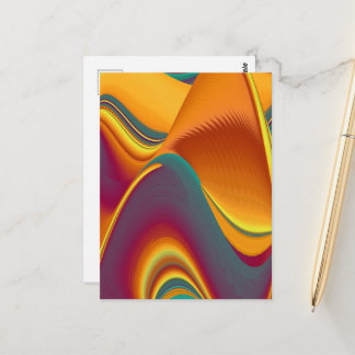 Carte Postale Spring Summer Autumn Flowers Magic