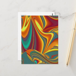 Carte Postale Spring Summer Autumn Flowers Magic