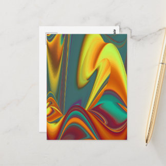 Carte Postale Spring Summer Autumn Flowers Magic