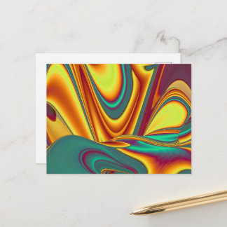 Carte Postale Spring Summer Autumn Flowers Magic