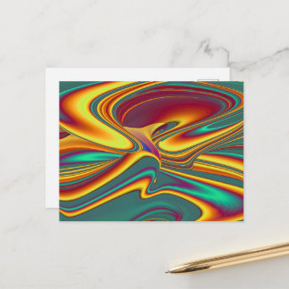 Carte Postale Spring Summer Autumn Flowers Magic