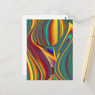 Carte Postale Spring Summer Autumn Flowers Magic