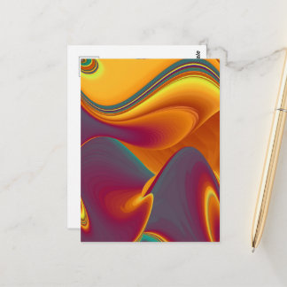 Carte Postale Spring Summer Autumn Flowers Magic