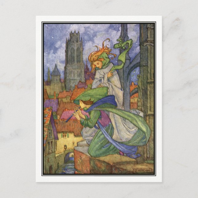 Carte Postale Springs météo vintages par Florence Harrison (Devant)