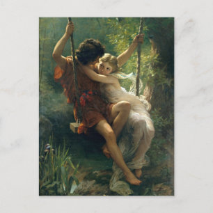 Carte Postale Springtime by Pierre Auguste Cot