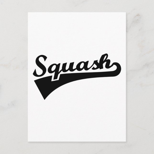 Carte Postale Squash (Devant)