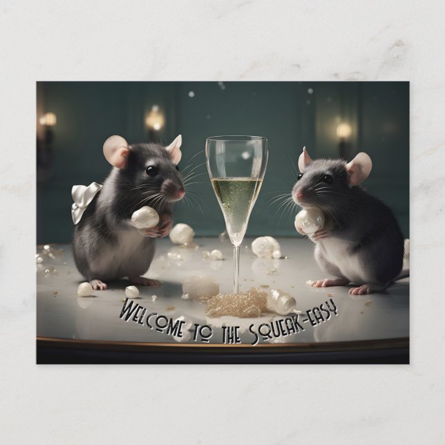 Carte Postale Squeak facile (Devant)