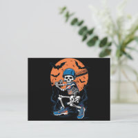 Squelette de baseball Halloween Baseball Halloween