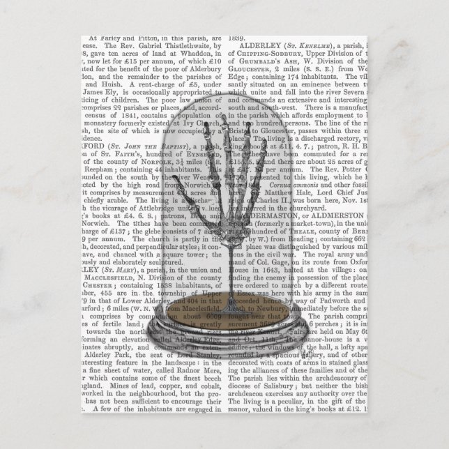 Carte Postale Squelette Main Dans Bell Jar 2 (Devant)