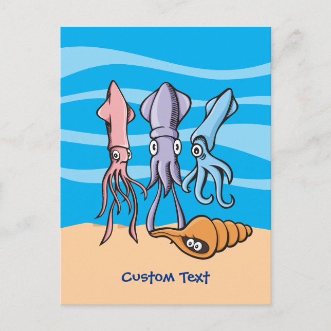 Carte Postale Squid (Devant)
