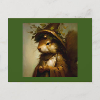 Carte Postale Squirrel Druid