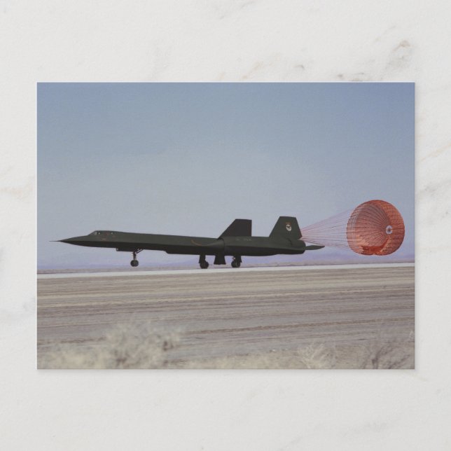 Carte Postale SR-71 Blackbird (Devant)
