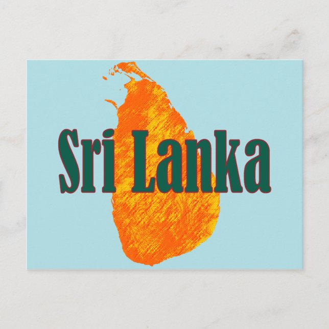 Carte Postale Sri Lanka (Devant)