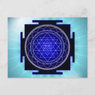 Carte Postale sri yantra postface