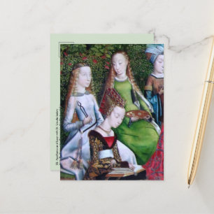Carte Postale SS. Apollonia et Lucy (avec St. Ursula)