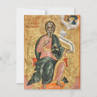 St. Andrew par Theodore Poulakis Icône orthodoxe