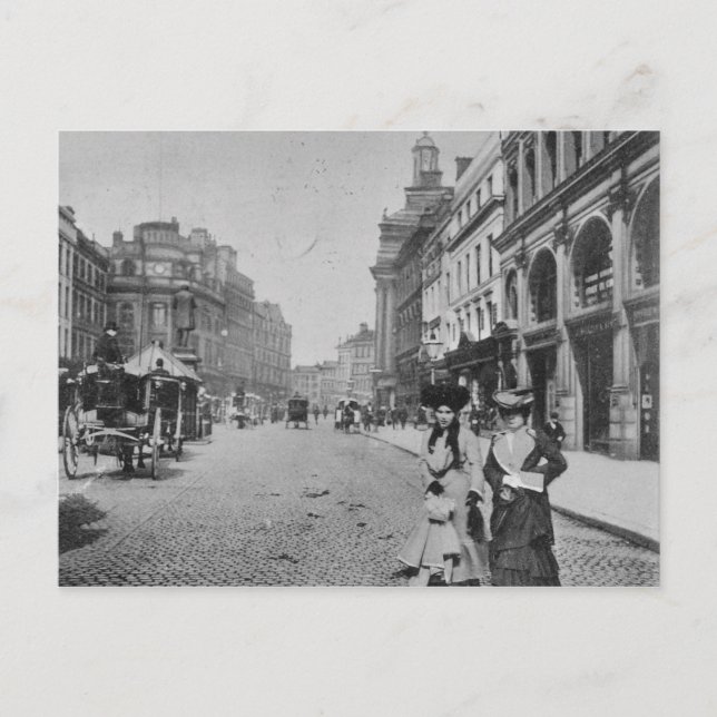 Carte Postale St. Ann's Carré, Manchester, vers 1910 (Devant)