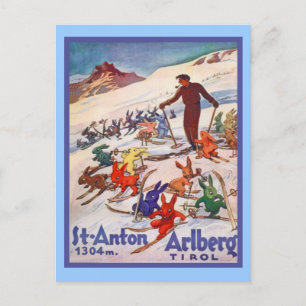 Carte Postale St ANton, Arlberg; Tirol