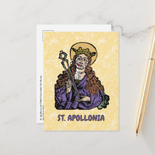 Carte Postale St. Apollonia avec dent pullée (Nuremberg)