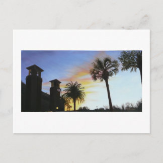 Carte Postale St Augustine au coucher du soleil