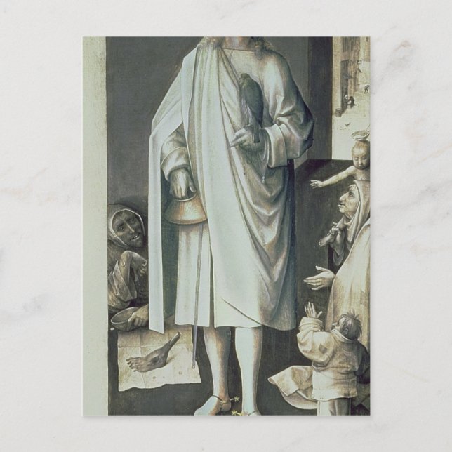 Carte Postale St. Bavo, extérieur de l'aile droite (Devant)