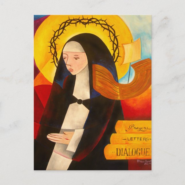 Carte Postale St Catherine de Sienne 2007 (Devant)