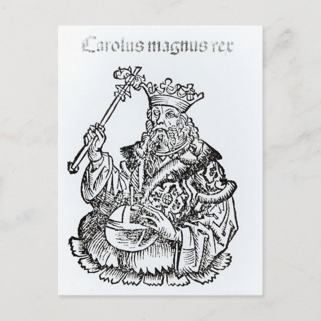 Carte Postale St. Charles de "Liber Chronicarum" (Devant)
