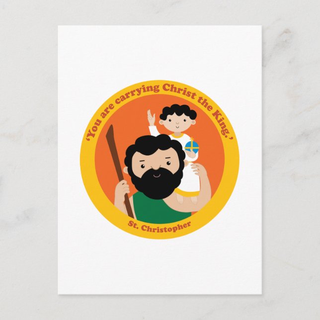 Carte Postale St. Christopher (Devant)