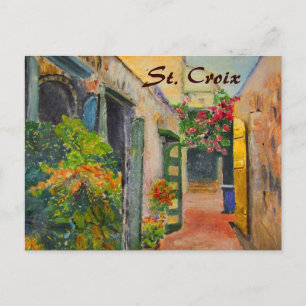 Carte Postale St. Croix Alley