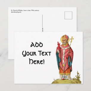 Carte Postale St David du Pays de Galles (P 001)