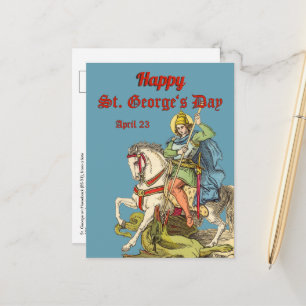 Carte postale St. George on Horseback (BS 01)