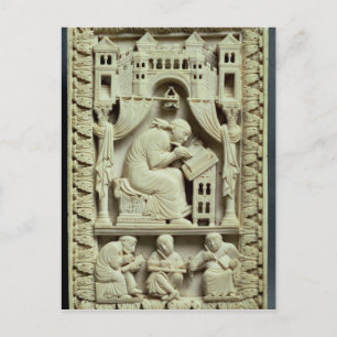 Carte Postale St. Gregory écrit avec des scribes ci-dessous
