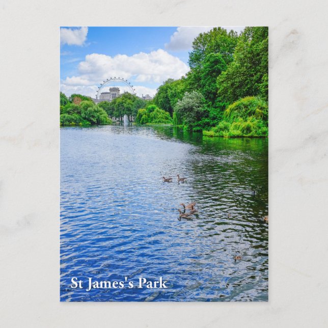 Carte Postale St James's Park Londres Royaume-Uni (Devant)