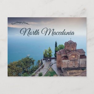 Carte Postale St Jean le Théologien Nord Macédoine