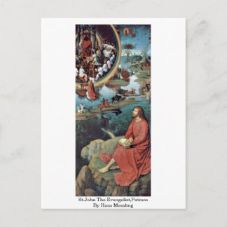 Carte Postale St.John L'Évangéliste, Patmos De Hans Memling