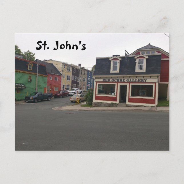 Carte Postale St John's (Devant)