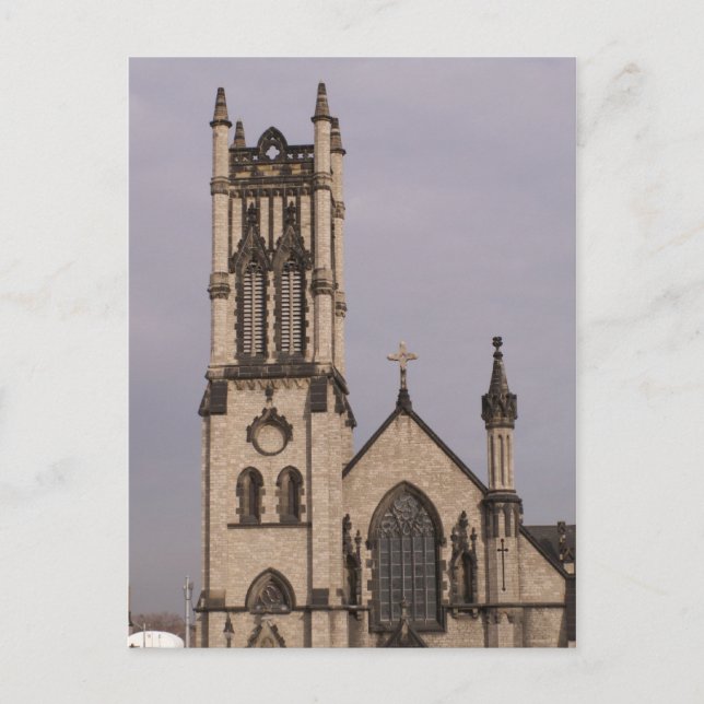 Carte Postale St. John's Episcopal Church, Detroit Postcard (Devant)