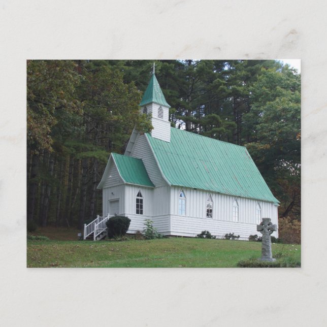 Carte Postale St. John's Episcopal Church, Valle Crucis, NC (Devant)