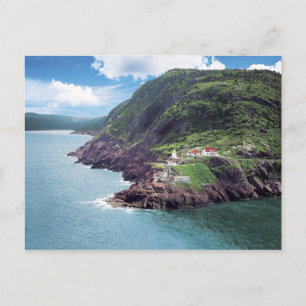 Carte Postale St. John's, Terre-Neuve, Canada, fort historique