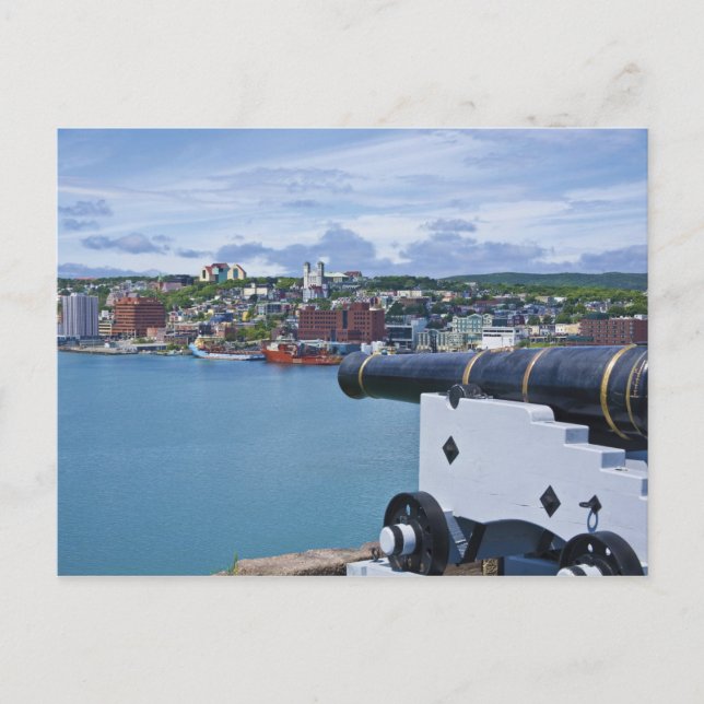 Carte Postale St. John's, Terre-Neuve, Canada, le front de mer (Devant)