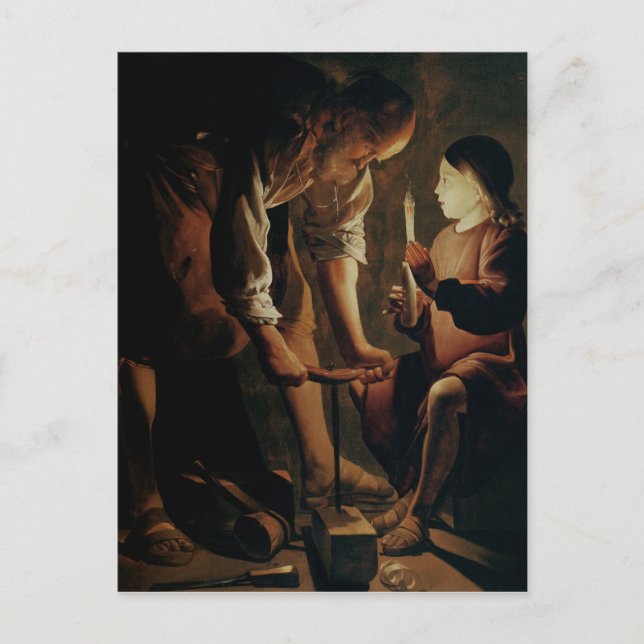 Carte Postale St. Joseph, le charpentier (Devant)