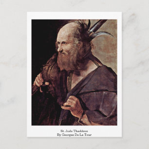 Carte Postale St. Jude Thaddeus Par Georges De La Tour